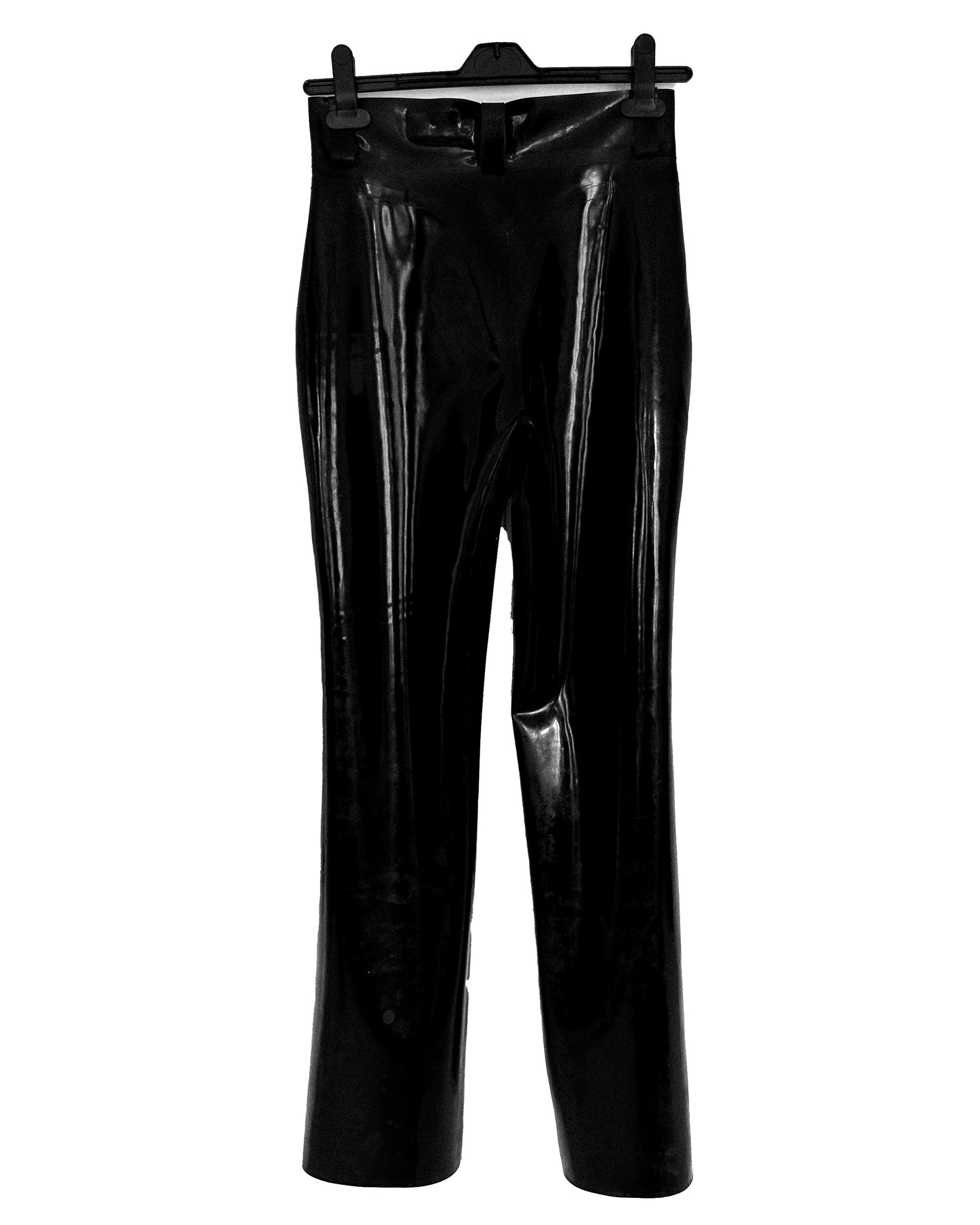 Latex Bootcut Trousers