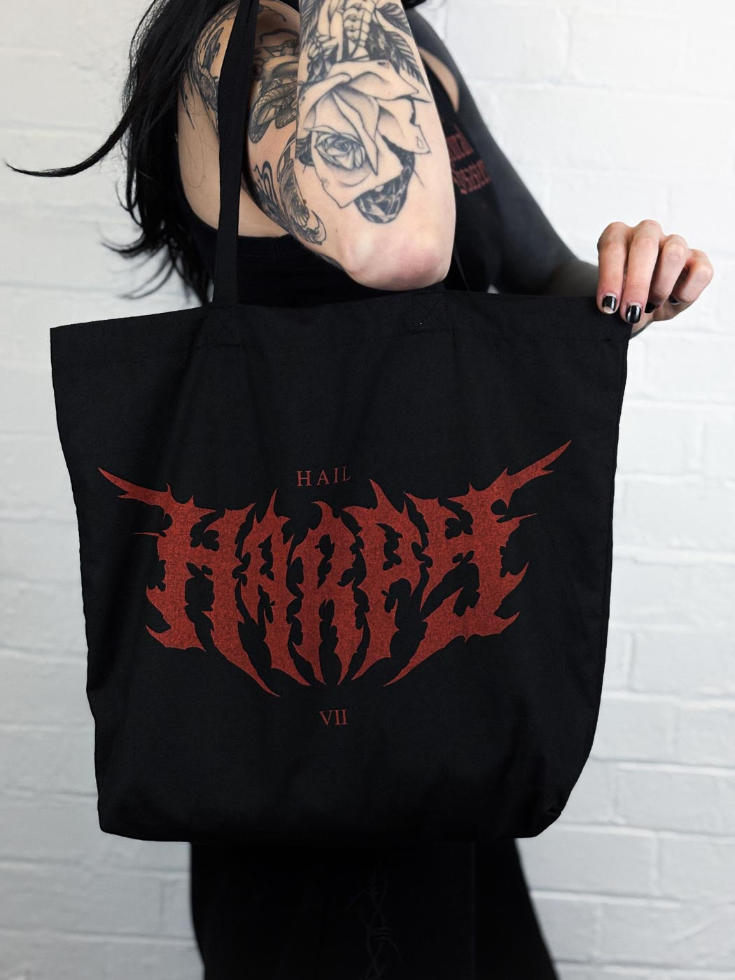 'VII' Wide Tote Bag