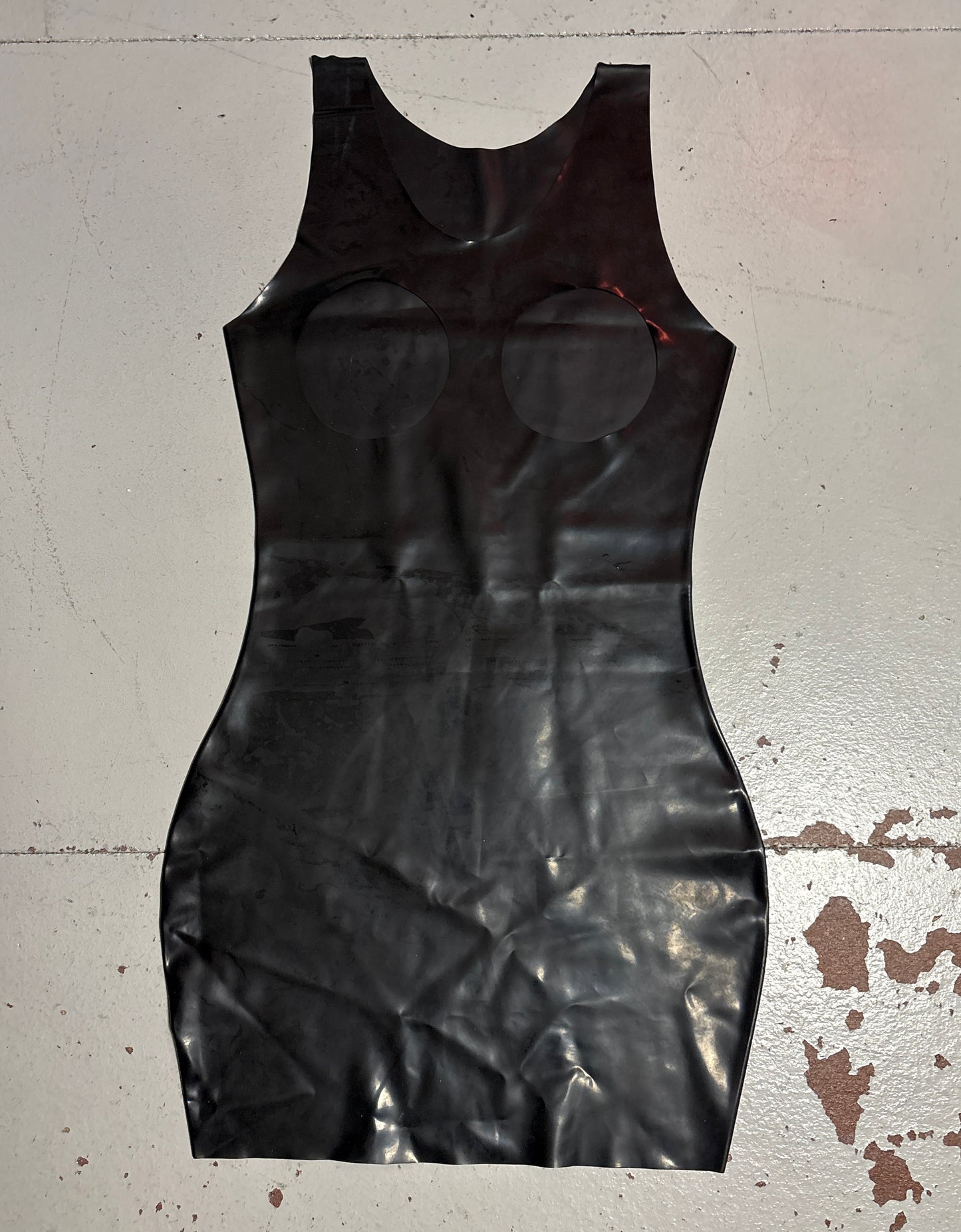 Latex Spanking Dress