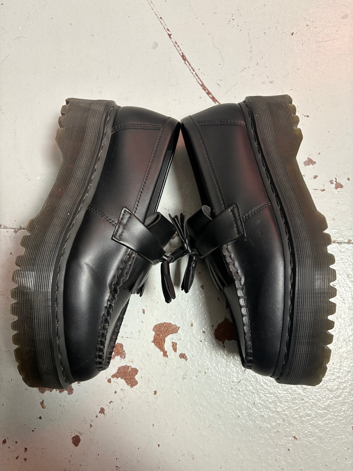 Dr Martens Platform Adrian Tassel Loafer