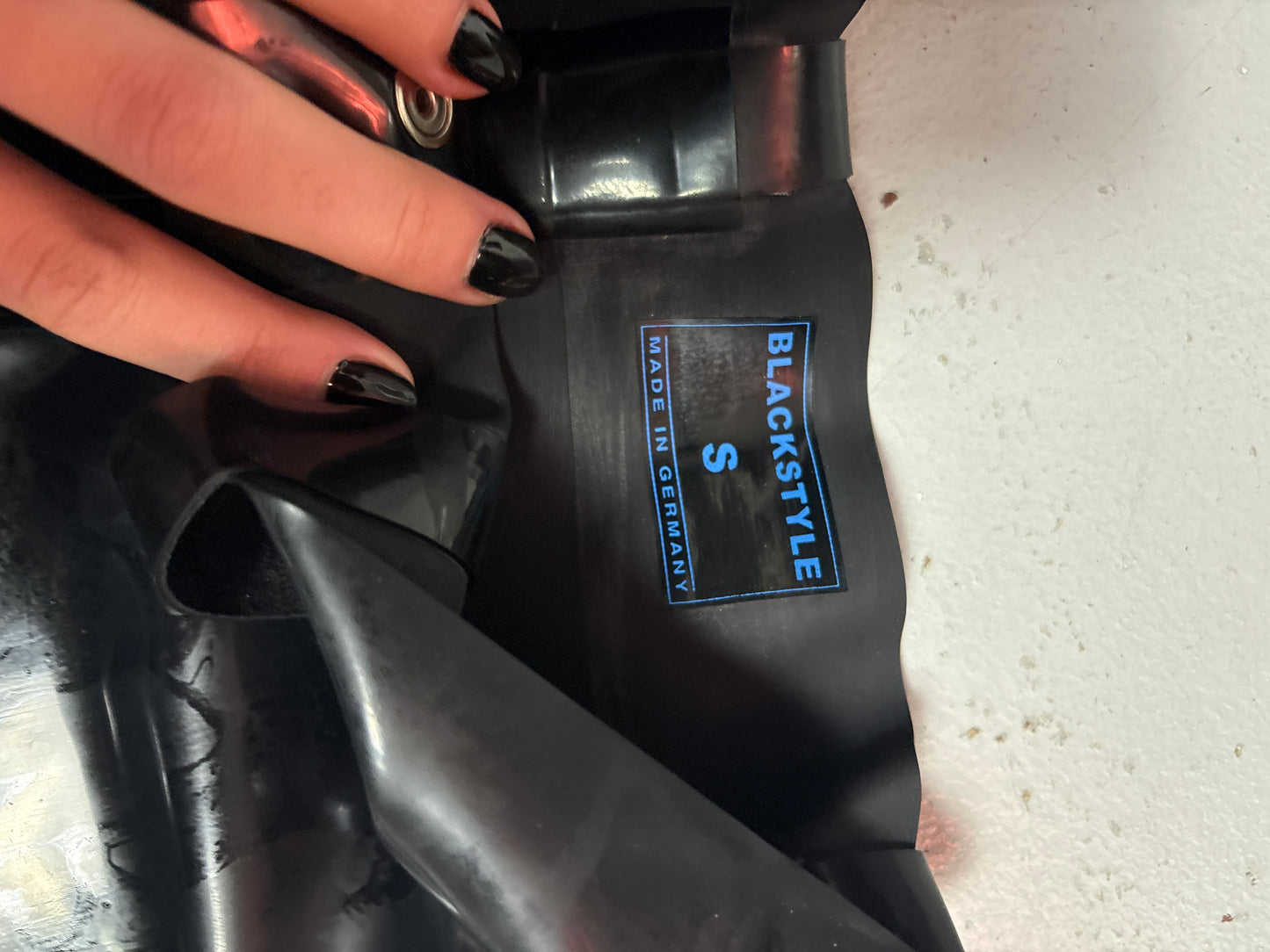 Blackstyle Latex Bootcut Trousers