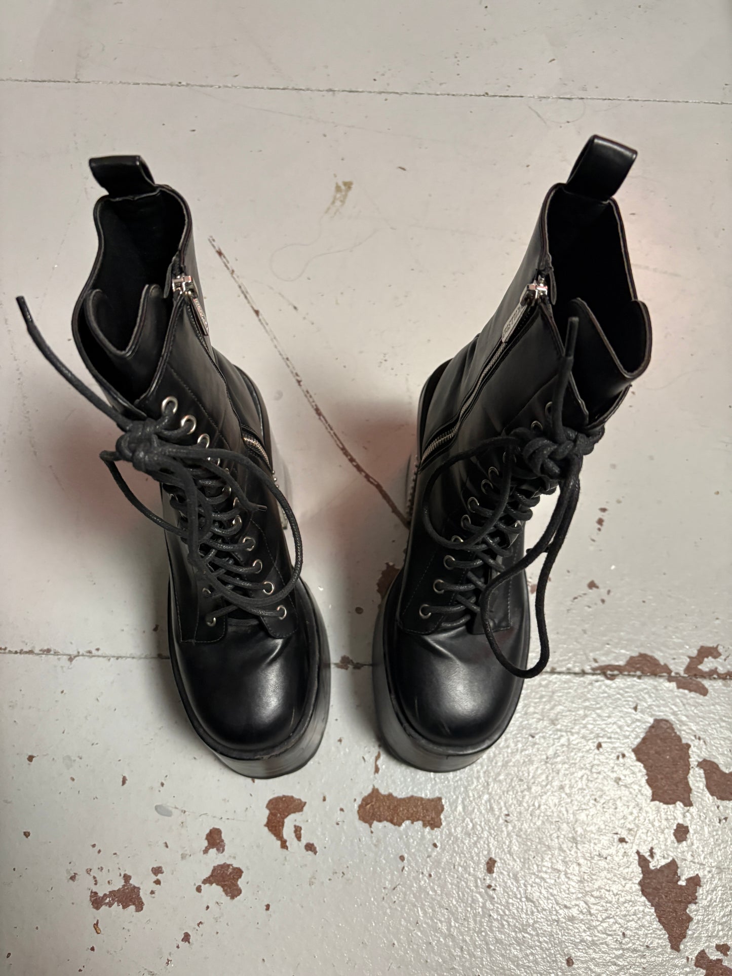 Killstar Mirror Heel Boot
