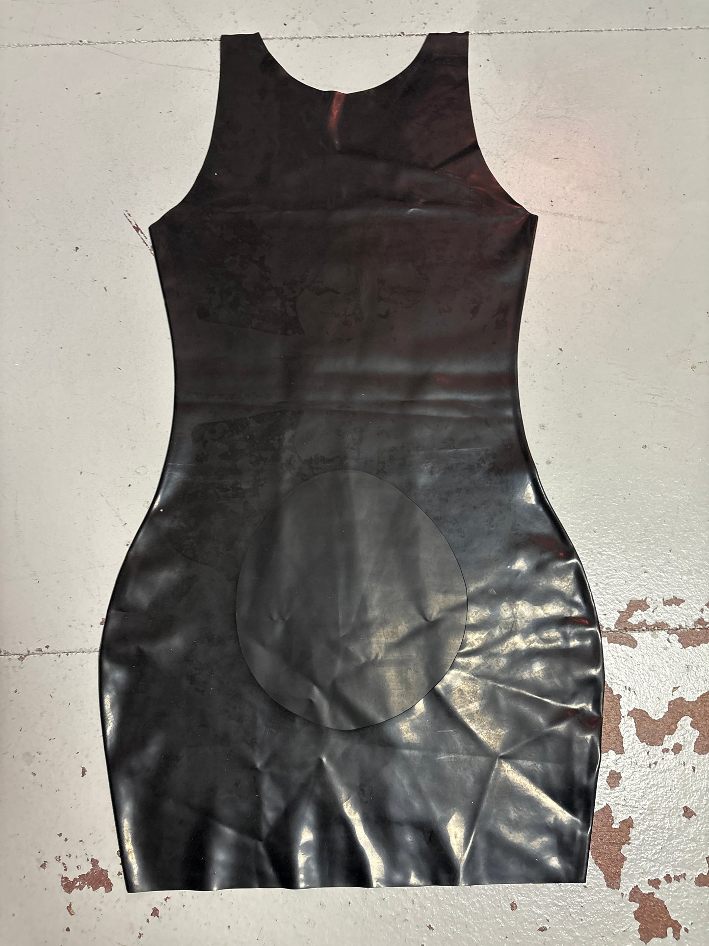 Latex Spanking Dress