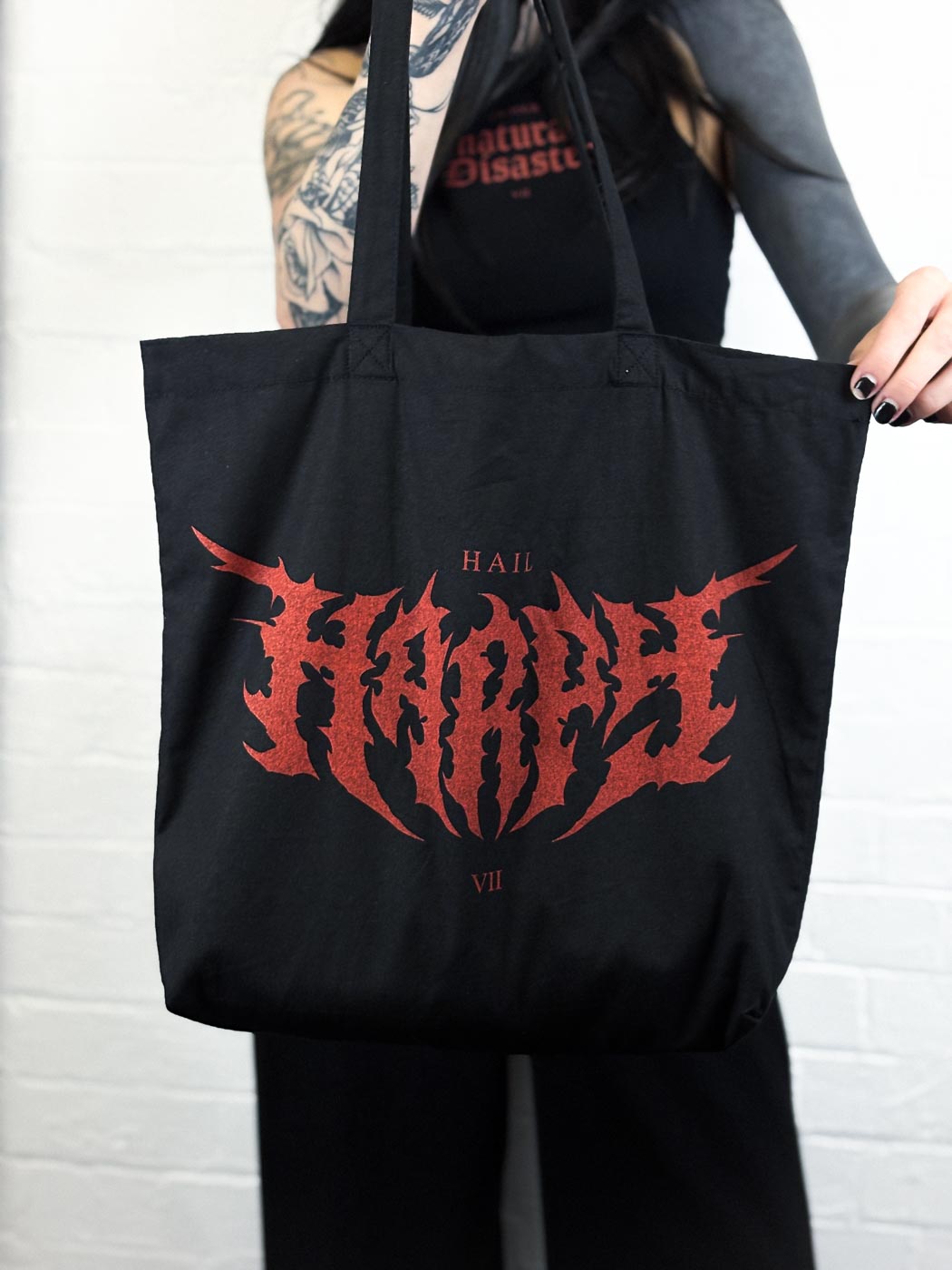 'VII' Wide Tote Bag